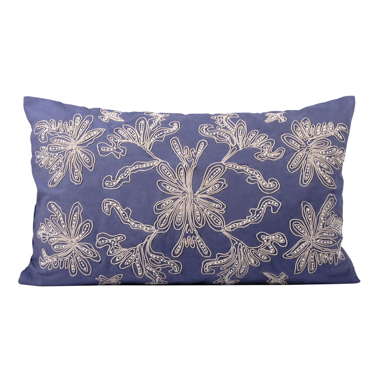 World Menagerie Borderdale Cotton Lumbar Pillow Wayfair